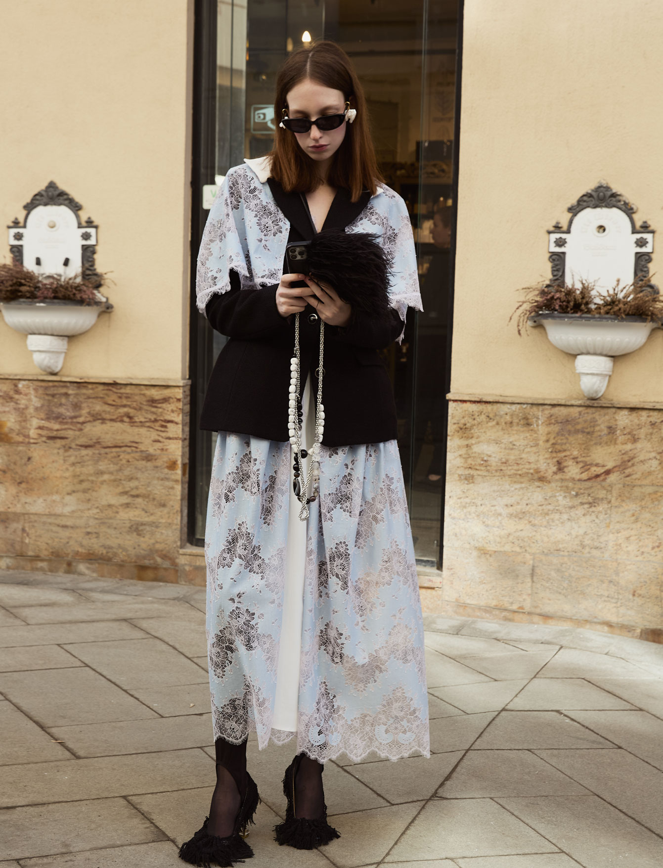 Пелерина №3 Blue Mist. EX
