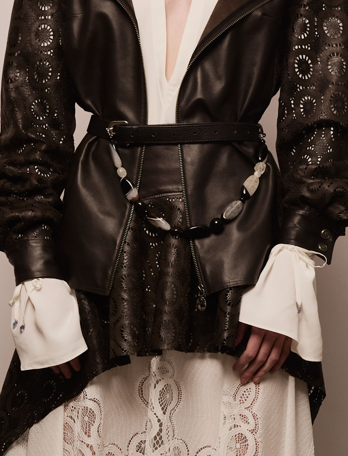 Лонгслив №30 Choco Leather. EX