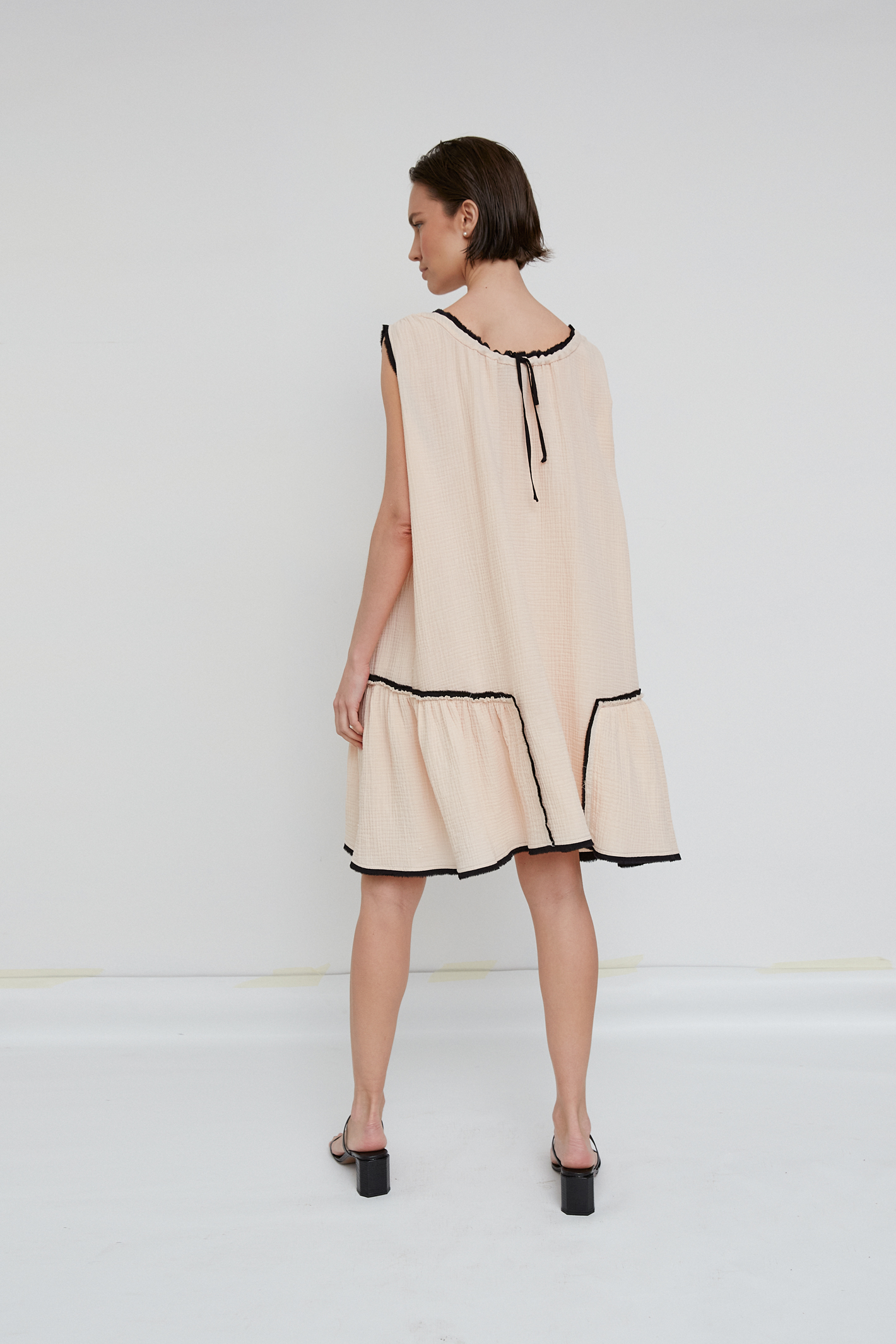 Платье №90 Nude cotton