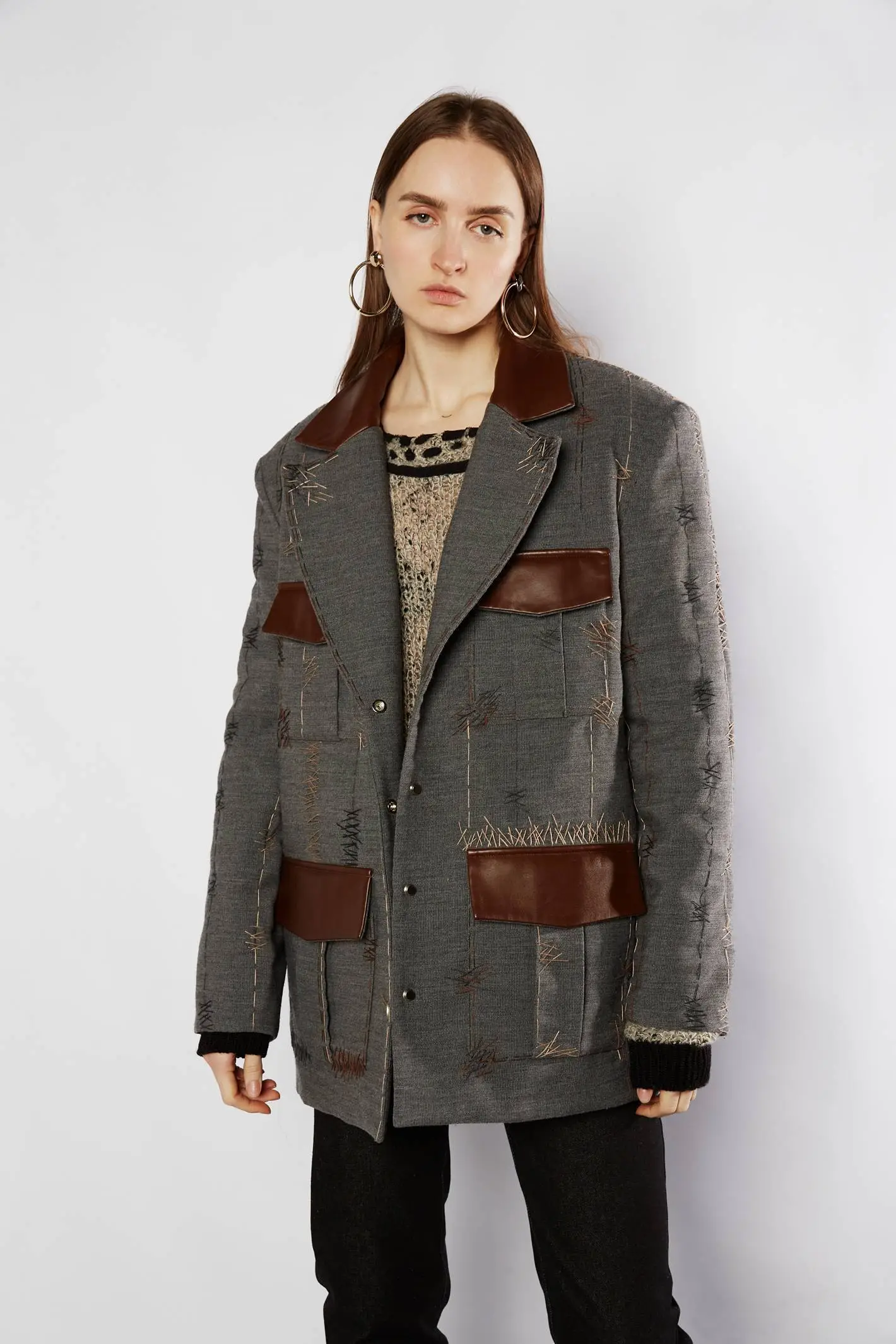 Куртка №18 Grey Stitch