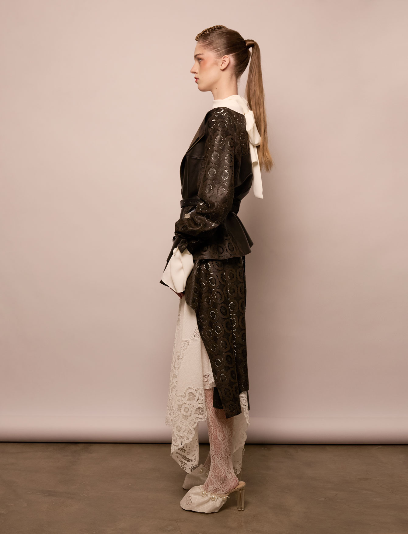 Лонгслив №30 Choco Leather. EX