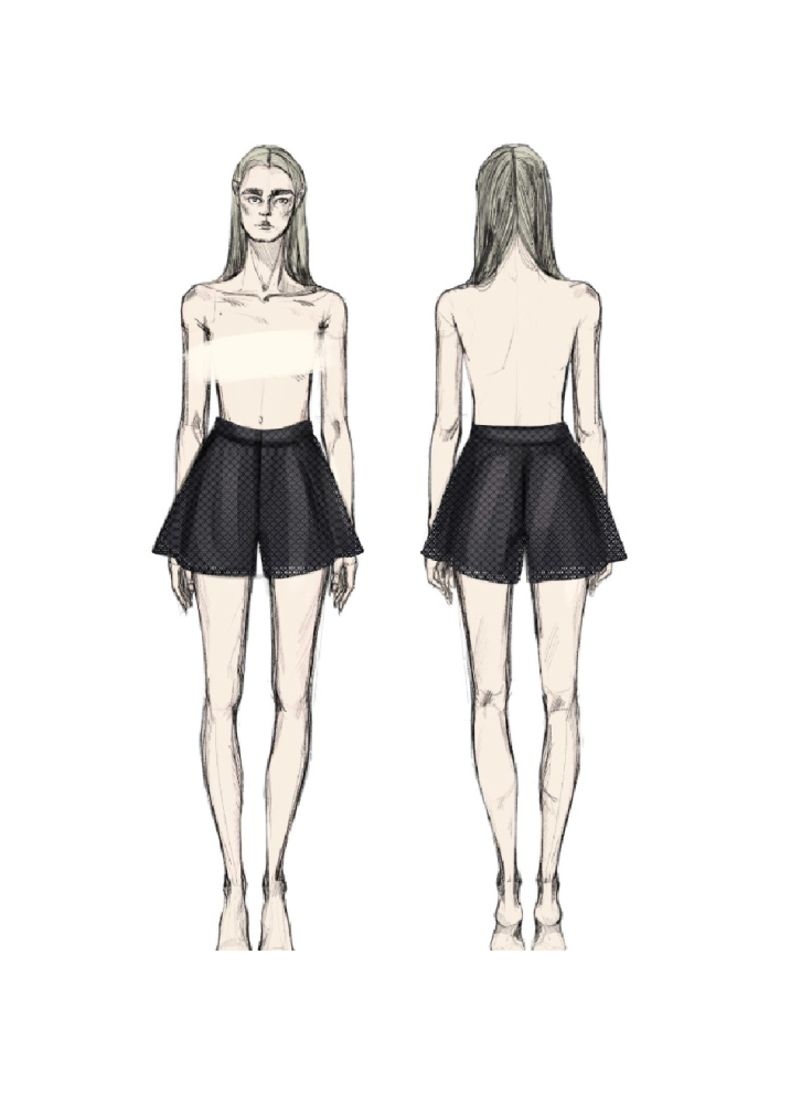 Шорты №4 Filet Lace. Order