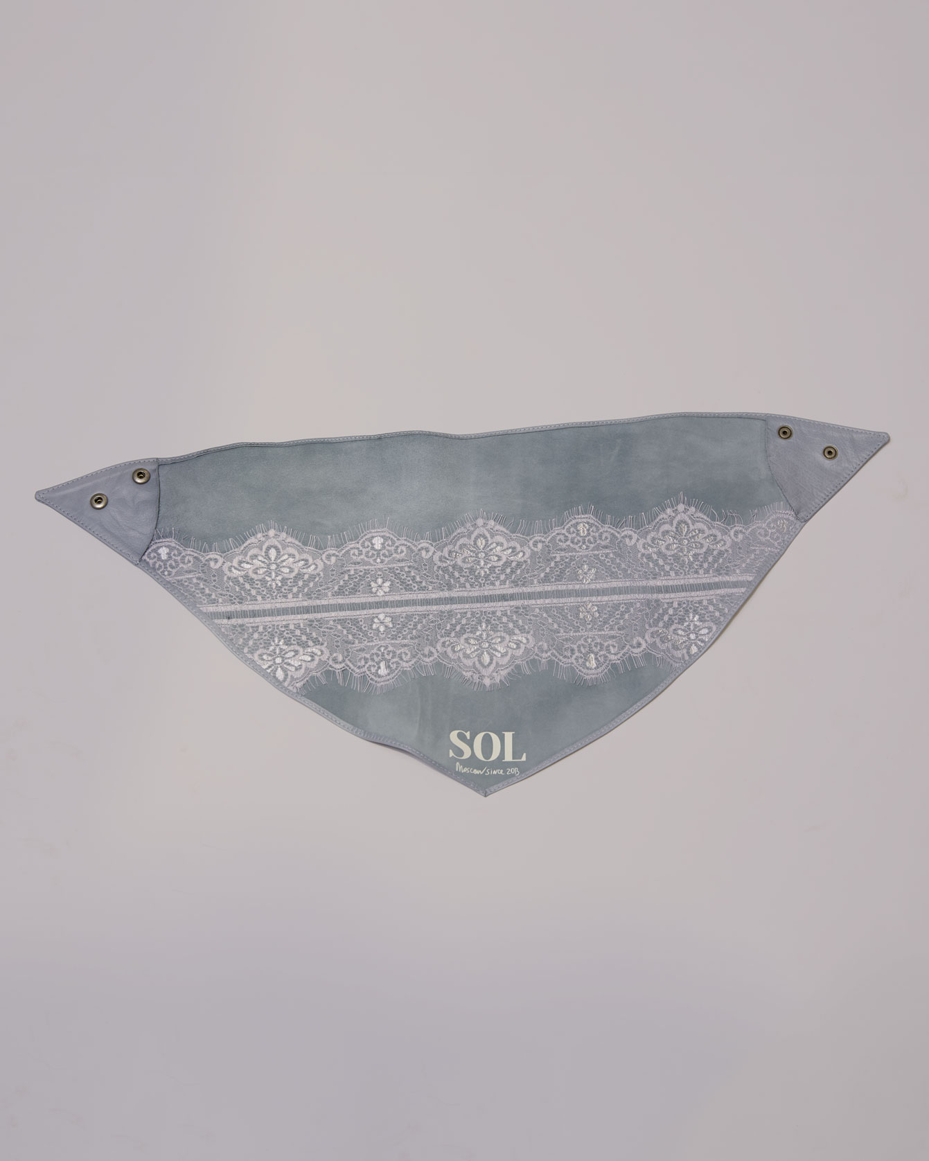 Косынка на шею №42 Blue Leather. EX