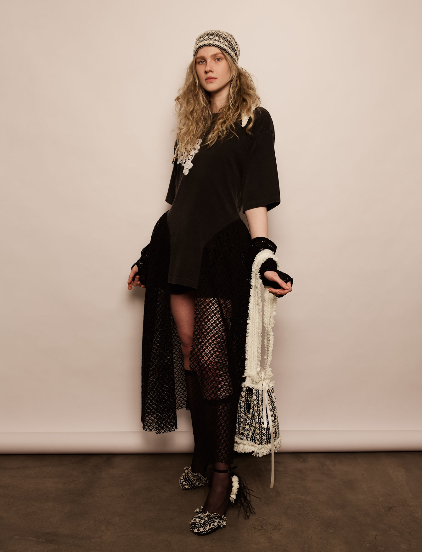 Митенки Filet Lace