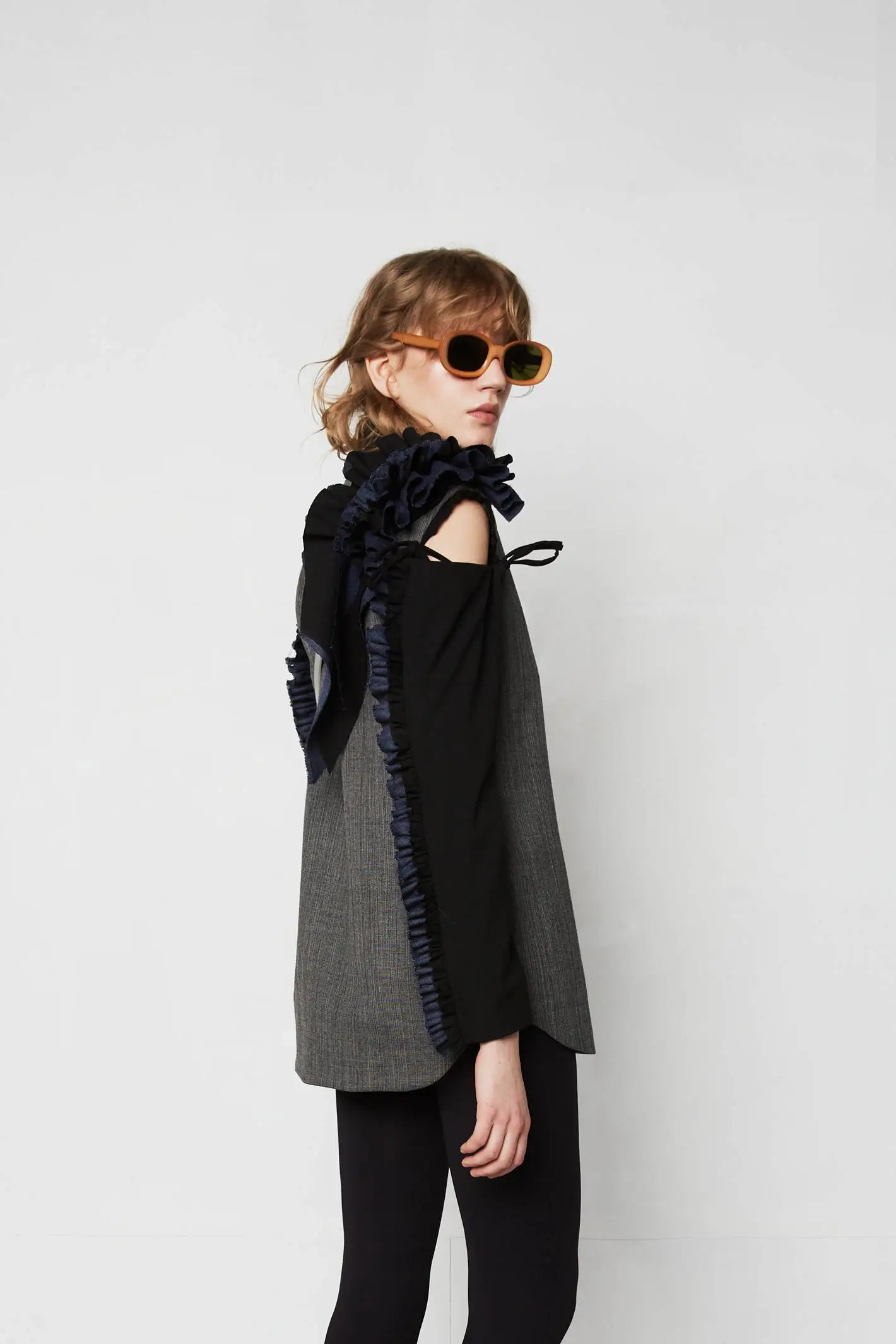 Рубашка №30 GREY WOOL