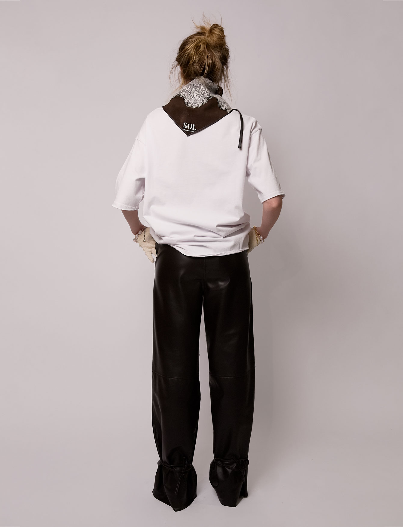 Брюки №2/2 Choco Leather. EX