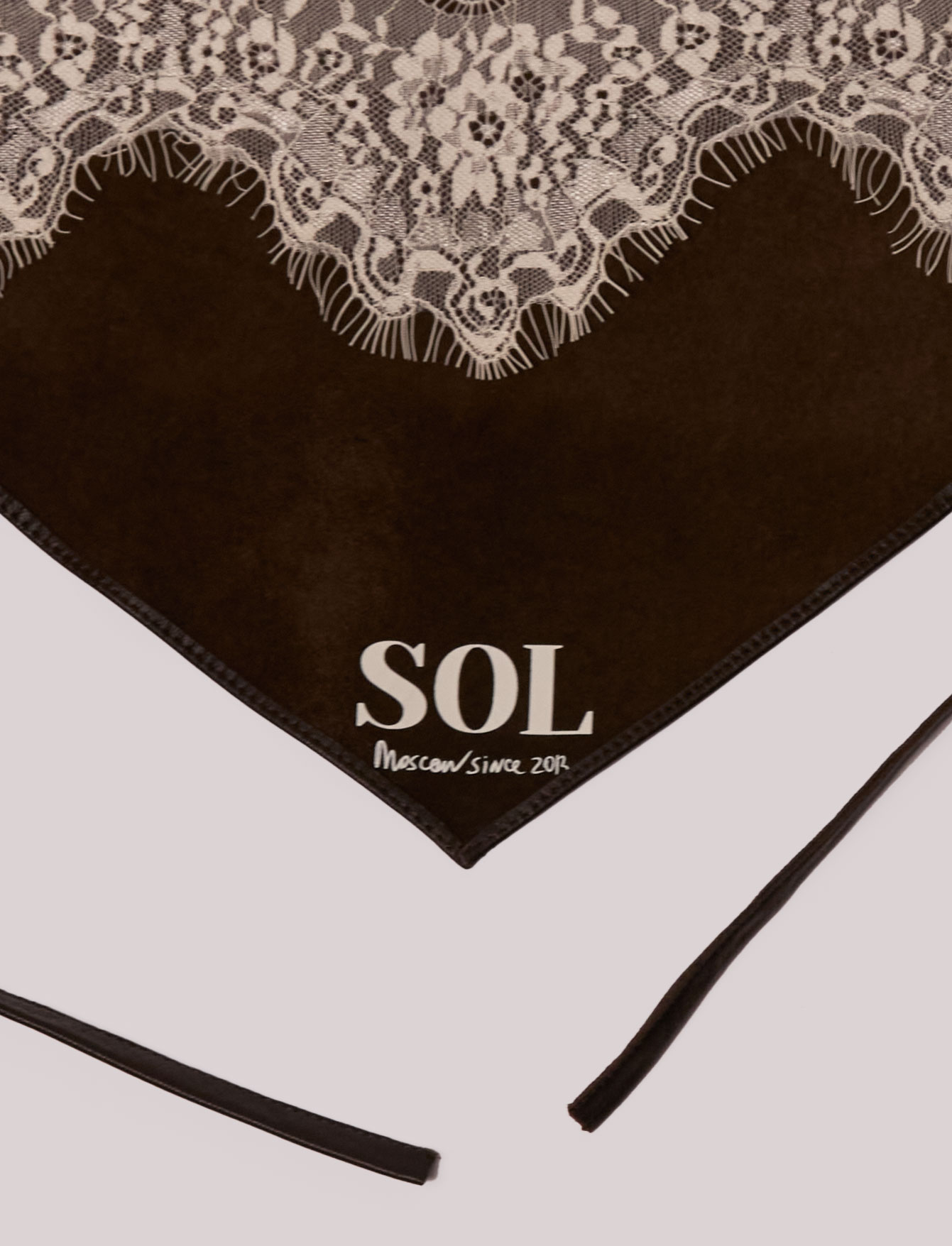 Косынка №43 Choco Leather. EX