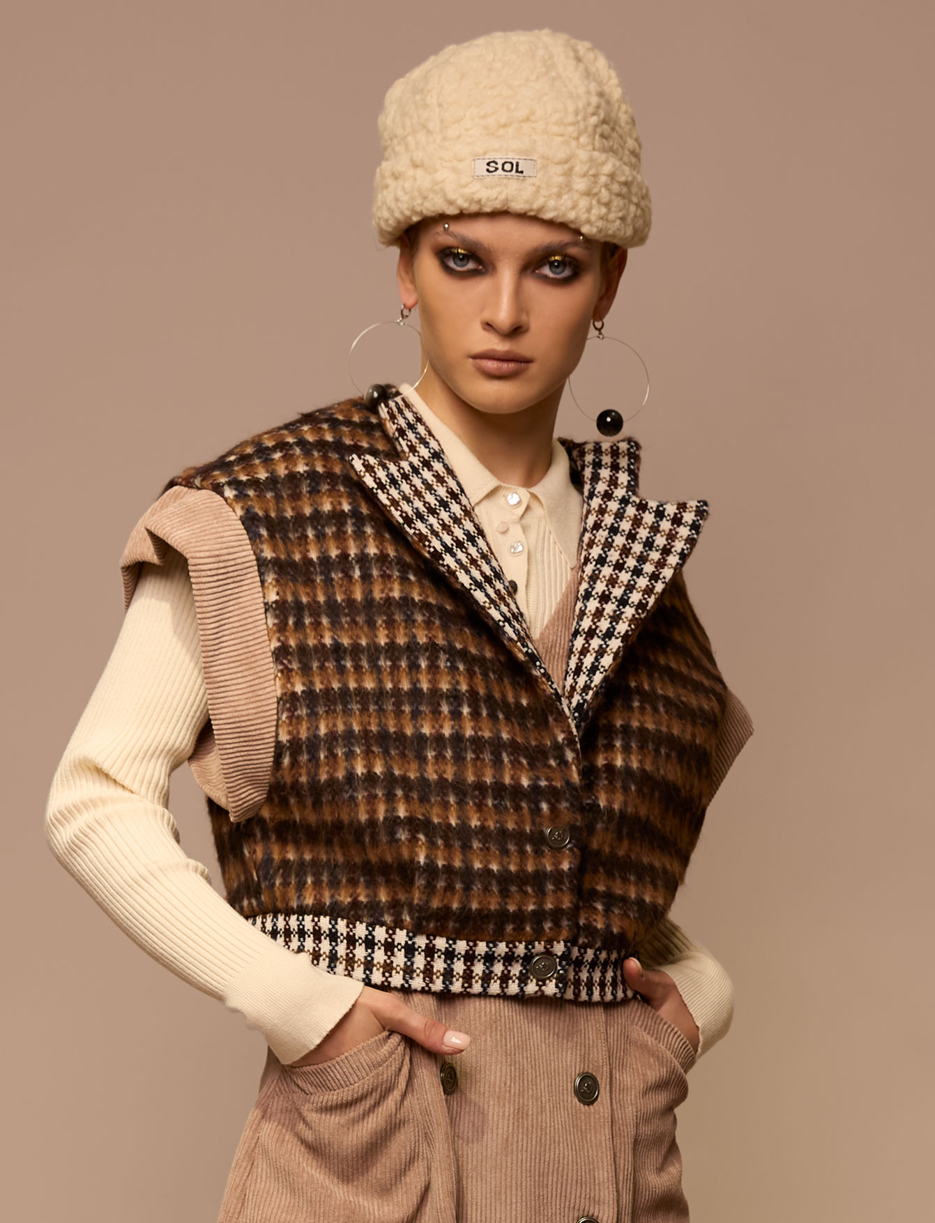 Шапочка №41 Boucle