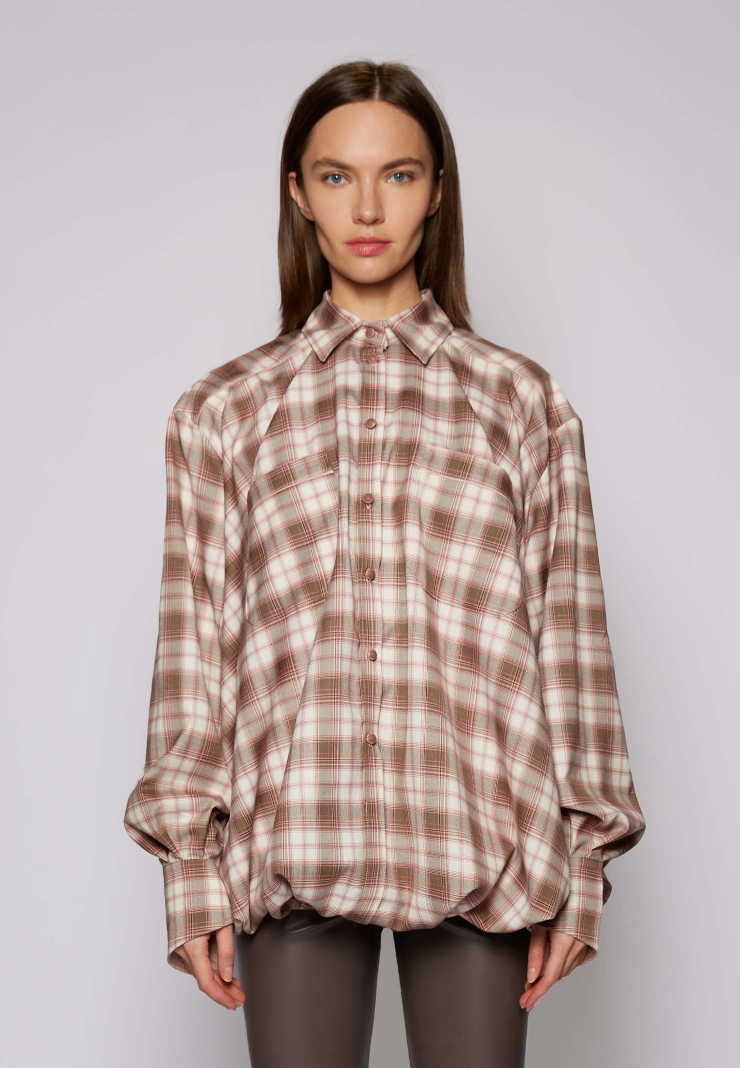 Рубашка-баллон №46 Tartan