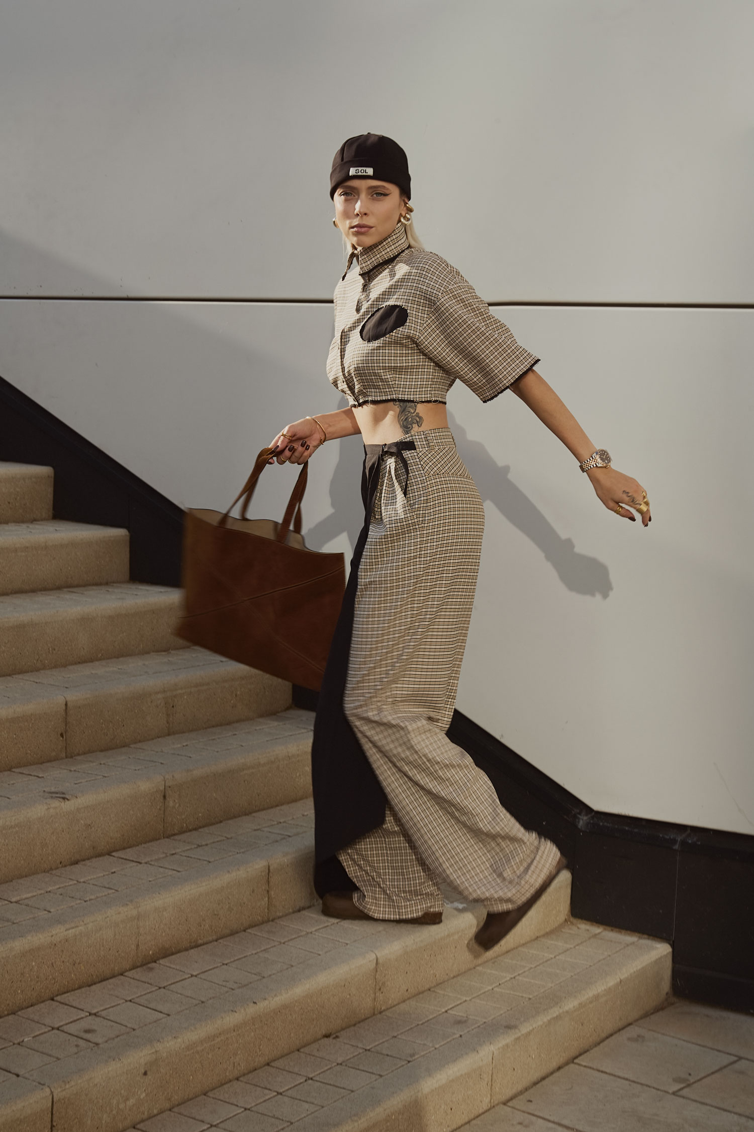 Рубашка №43 Plaid. Stone