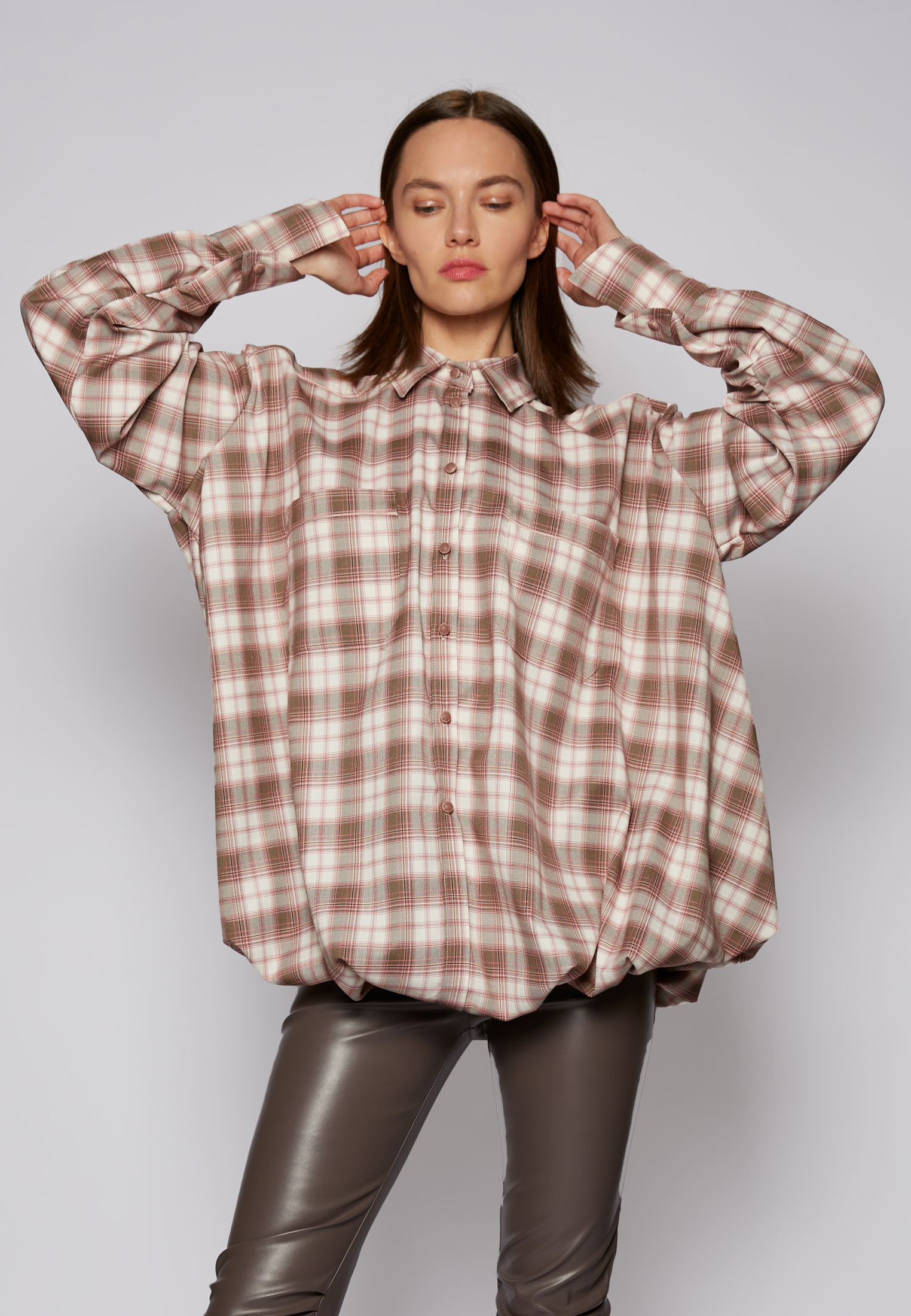 Рубашка-баллон №46 Tartan
