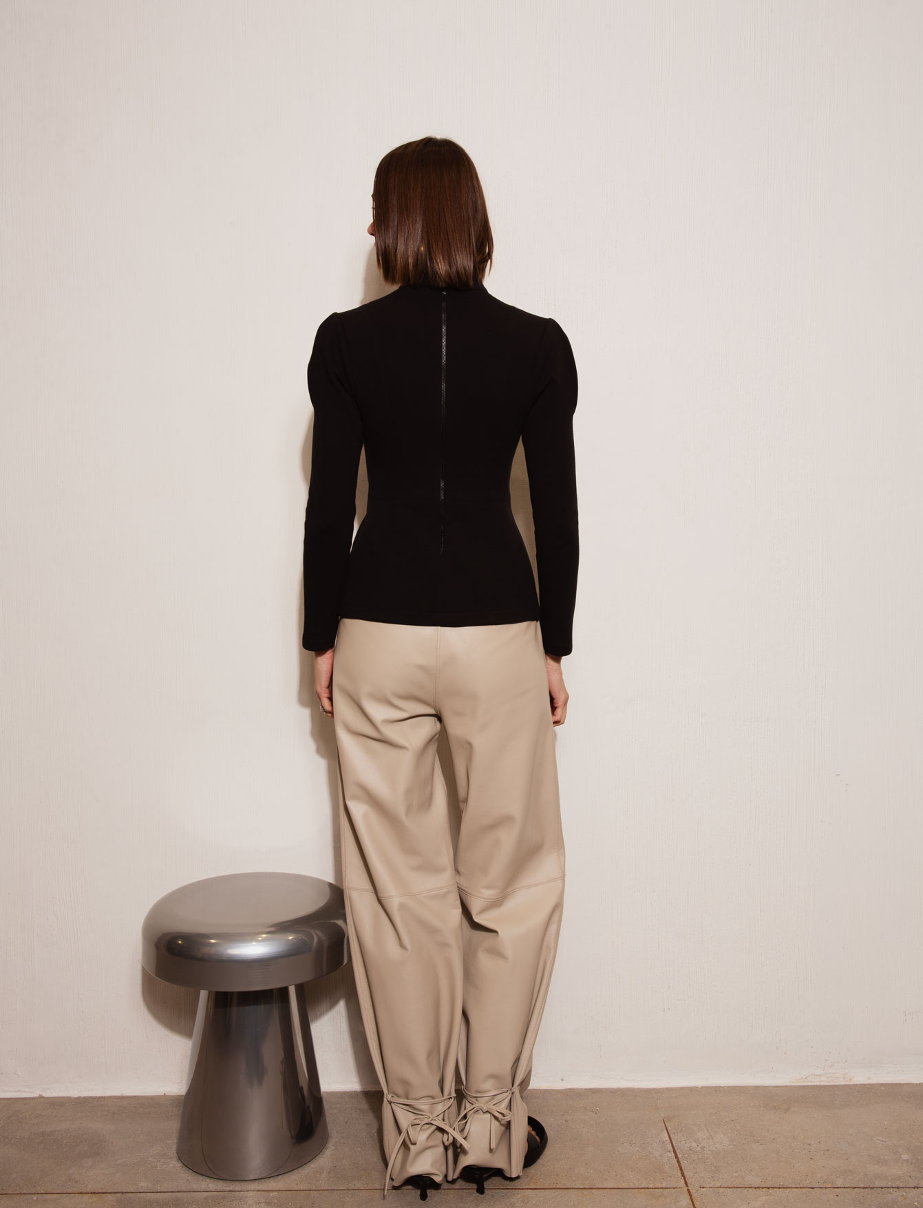Брюки №2/2 Milky Leather. EX