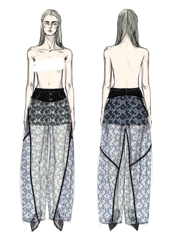 Брюки №63 Lace. II