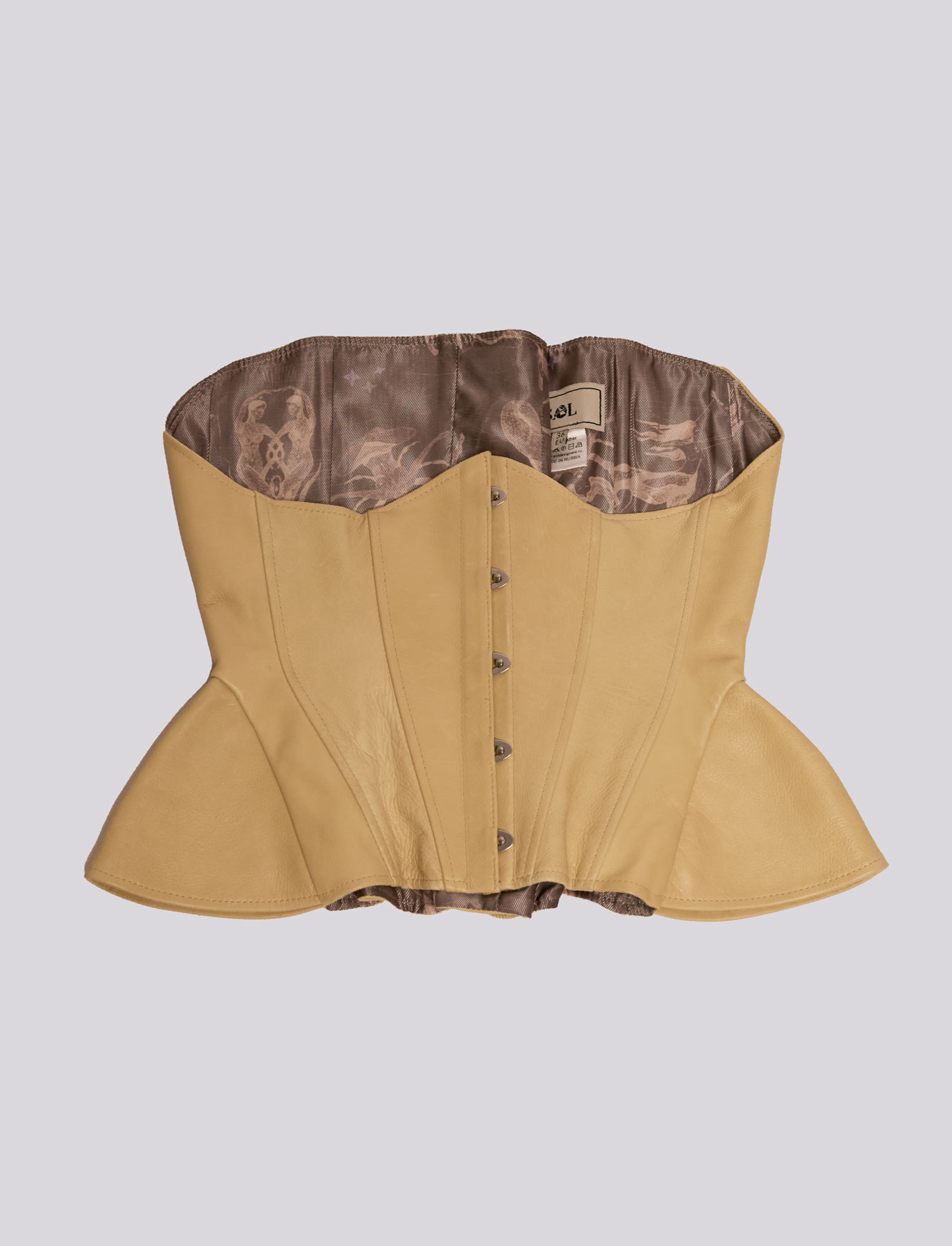 Пояс-корсет №22 Raw Leather. EX