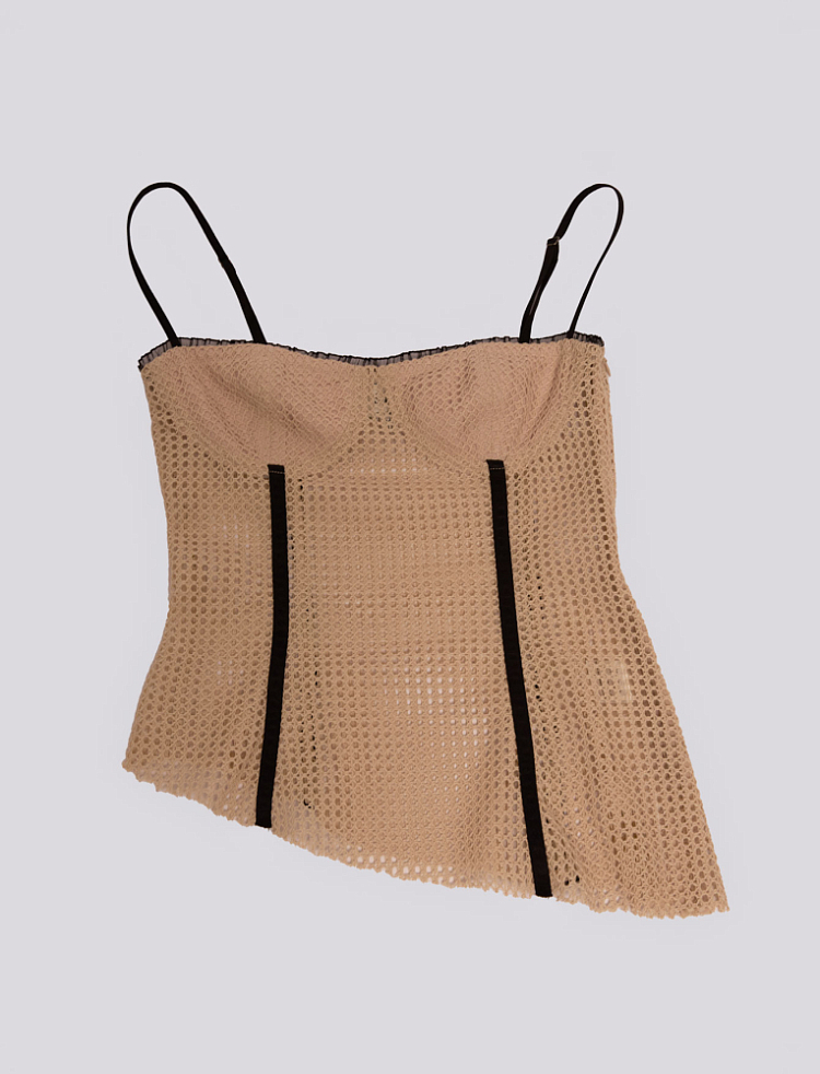 Топ №29 Filet Lace. Beije