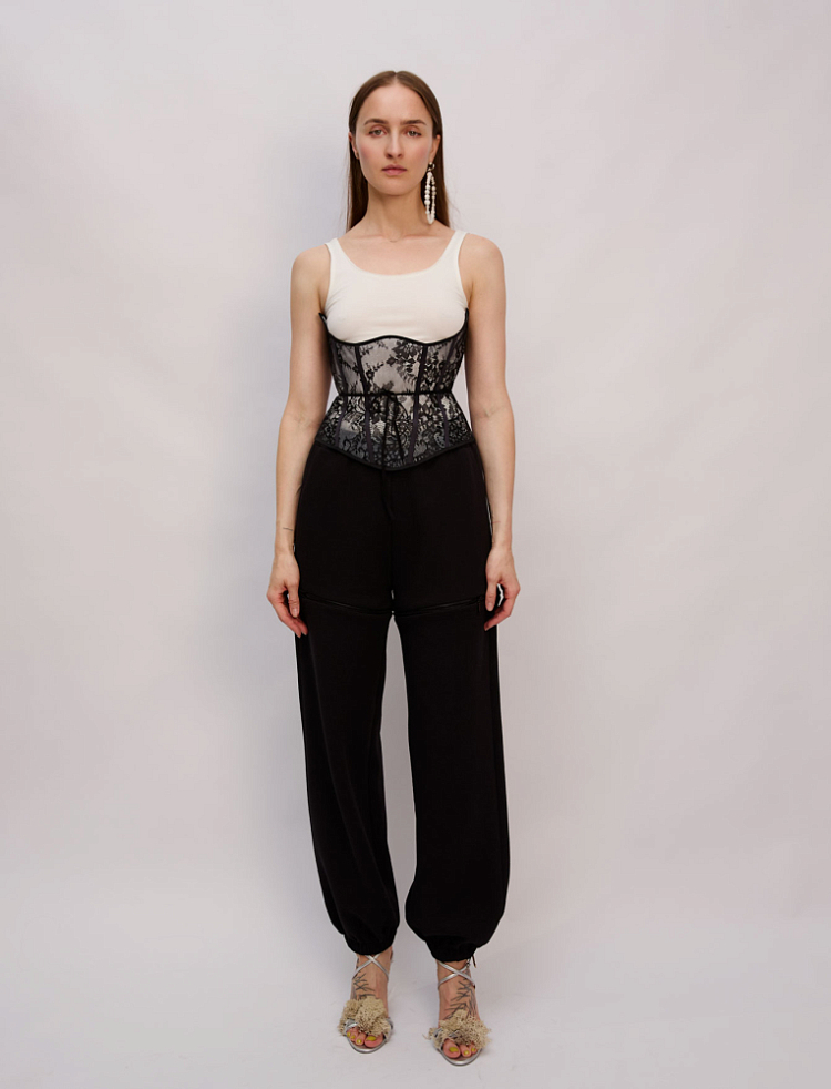 Пояс-корсет №21 Black Rose II. Order